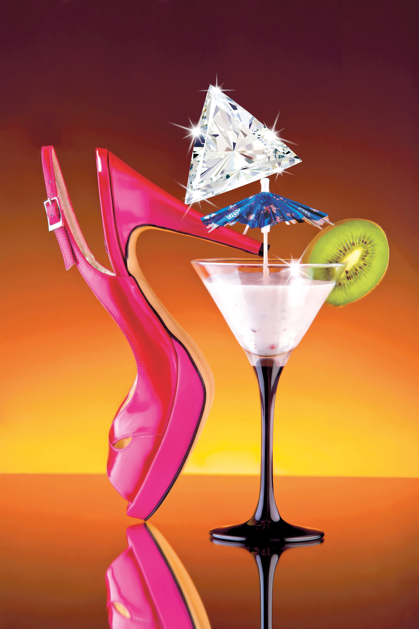 Heels and cocktails